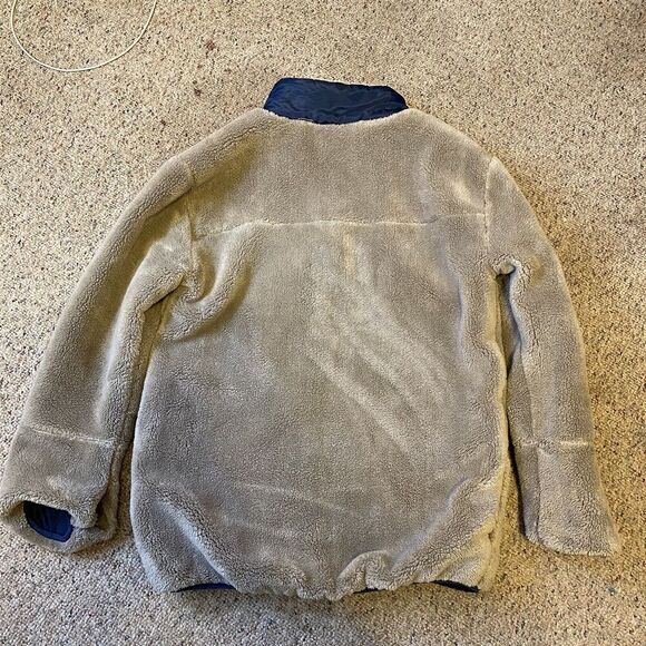 Tommy Bahama Jacket Boys Sherpa Fleece Insulated Lined Pocket Gray Sz XL 14 Zip - Picture 8 of 8